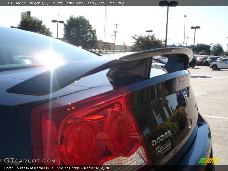 Brilliant Black Crystal Pearl / Dark Slate Gray 2010 Dodge Charger R/T