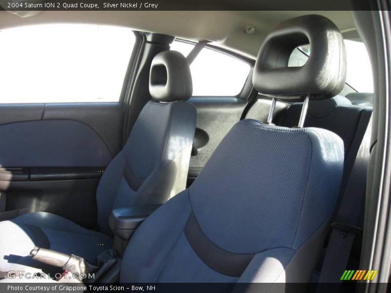 Silver Nickel / Grey 2004 Saturn ION 2 Quad Coupe