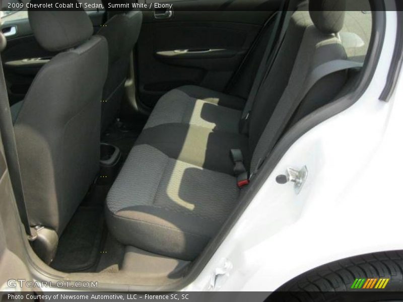 Summit White / Ebony 2009 Chevrolet Cobalt LT Sedan