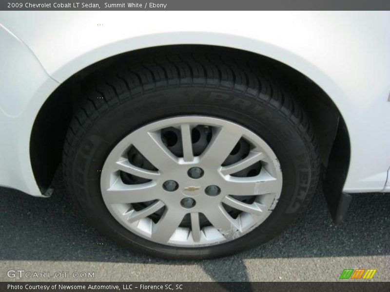 Summit White / Ebony 2009 Chevrolet Cobalt LT Sedan