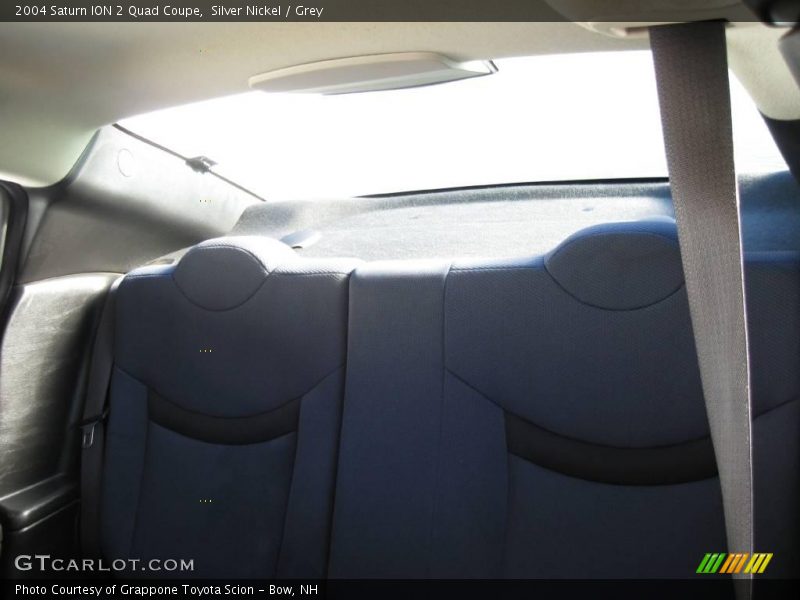 Silver Nickel / Grey 2004 Saturn ION 2 Quad Coupe
