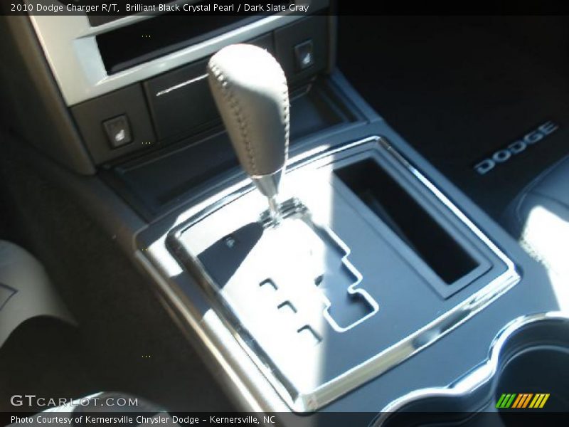 Brilliant Black Crystal Pearl / Dark Slate Gray 2010 Dodge Charger R/T