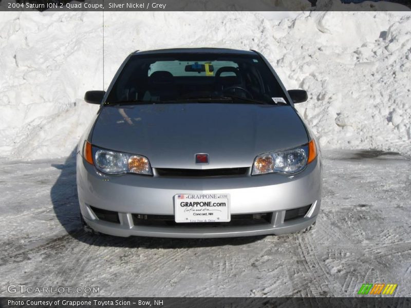 Silver Nickel / Grey 2004 Saturn ION 2 Quad Coupe