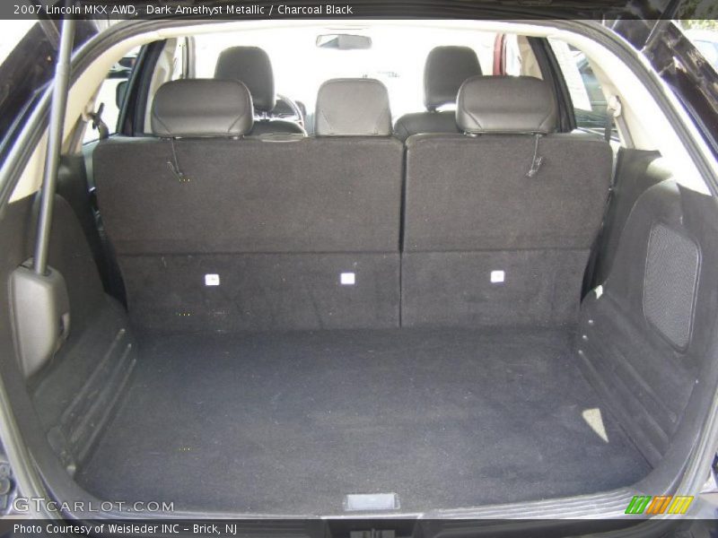 Dark Amethyst Metallic / Charcoal Black 2007 Lincoln MKX AWD