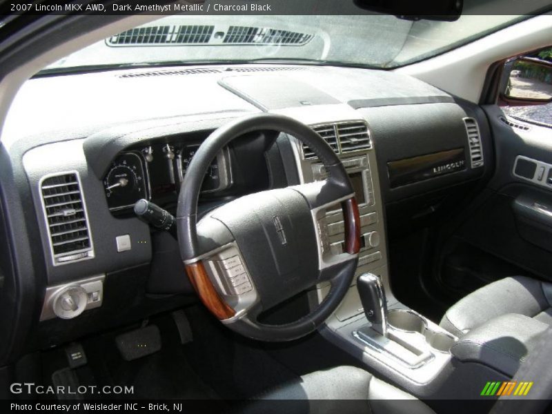 Dark Amethyst Metallic / Charcoal Black 2007 Lincoln MKX AWD