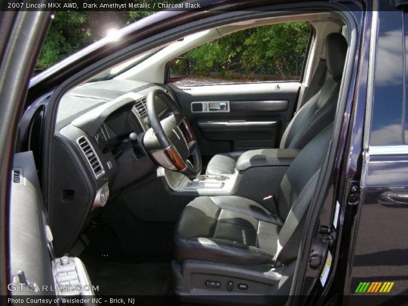 Dark Amethyst Metallic / Charcoal Black 2007 Lincoln MKX AWD