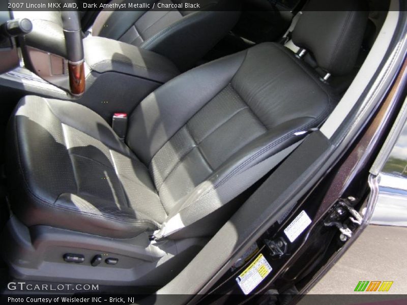 Dark Amethyst Metallic / Charcoal Black 2007 Lincoln MKX AWD