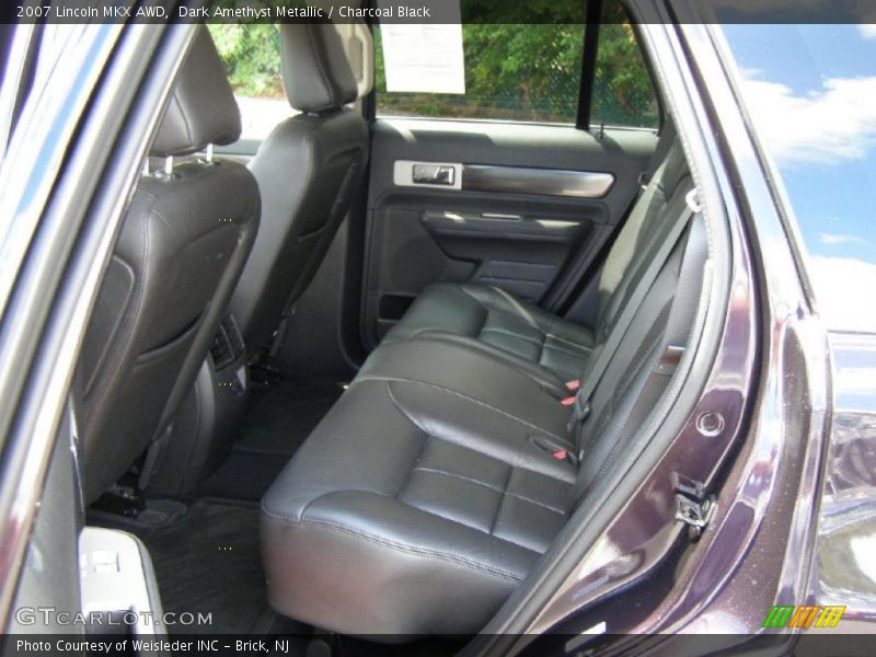 Dark Amethyst Metallic / Charcoal Black 2007 Lincoln MKX AWD