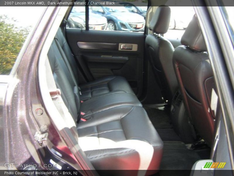 Dark Amethyst Metallic / Charcoal Black 2007 Lincoln MKX AWD