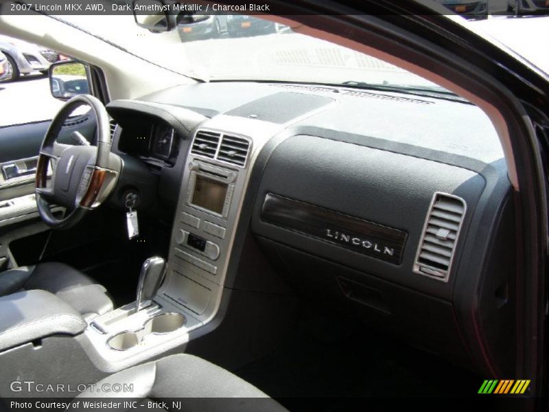 Dark Amethyst Metallic / Charcoal Black 2007 Lincoln MKX AWD