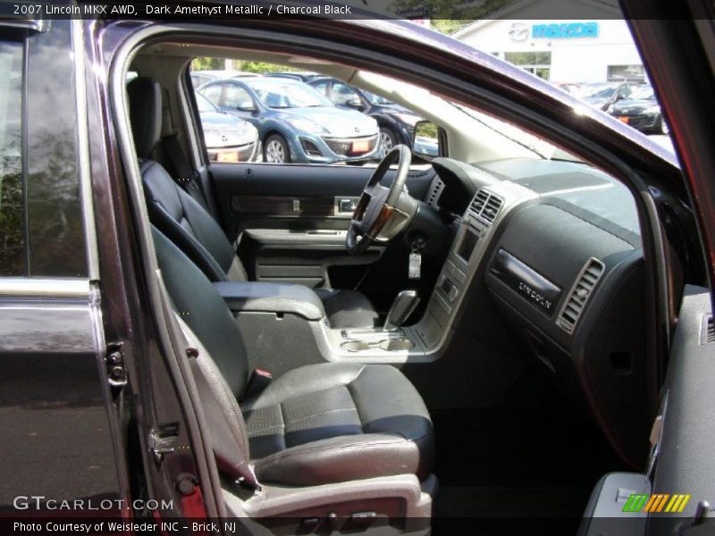 Dark Amethyst Metallic / Charcoal Black 2007 Lincoln MKX AWD