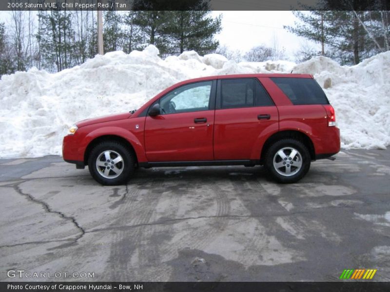 Chili Pepper Red / Tan 2006 Saturn VUE