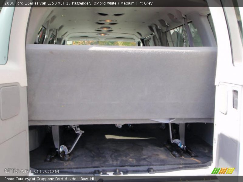 Oxford White / Medium Flint Grey 2006 Ford E Series Van E350 XLT 15 Passenger