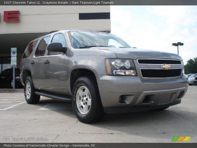 Graystone Metallic / Dark Titanium/Light Titanium 2007 Chevrolet Tahoe LS