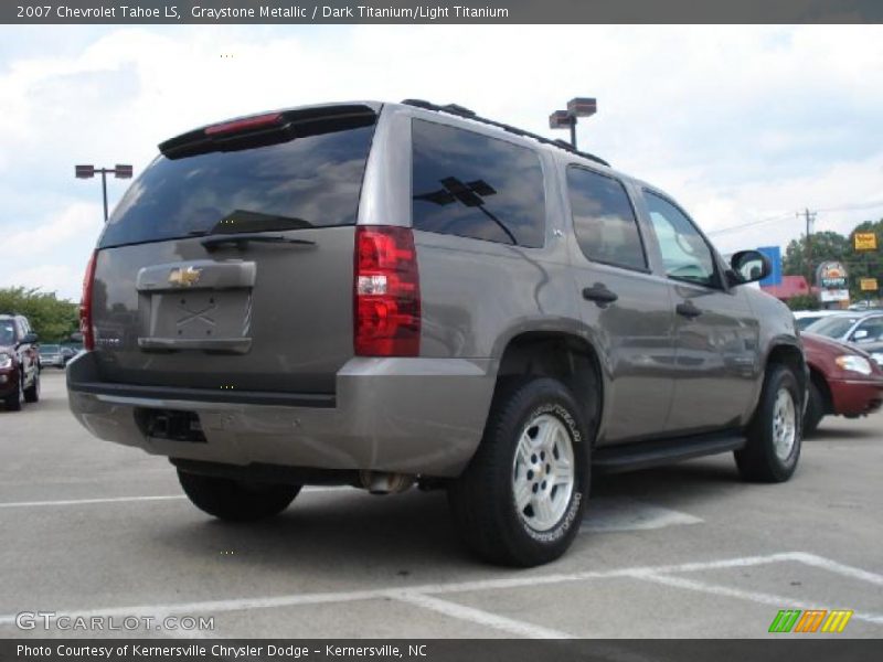 Graystone Metallic / Dark Titanium/Light Titanium 2007 Chevrolet Tahoe LS