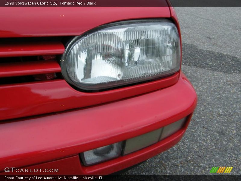 Tornado Red / Black 1998 Volkswagen Cabrio GLS