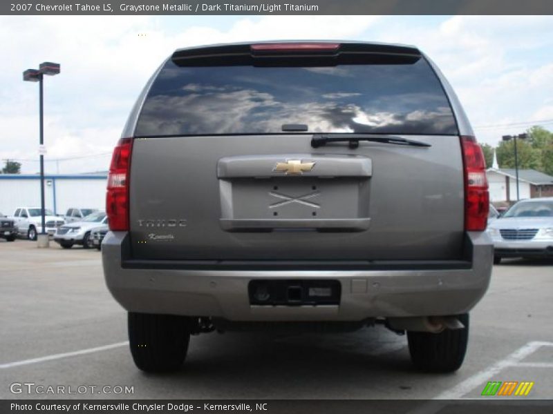 Graystone Metallic / Dark Titanium/Light Titanium 2007 Chevrolet Tahoe LS