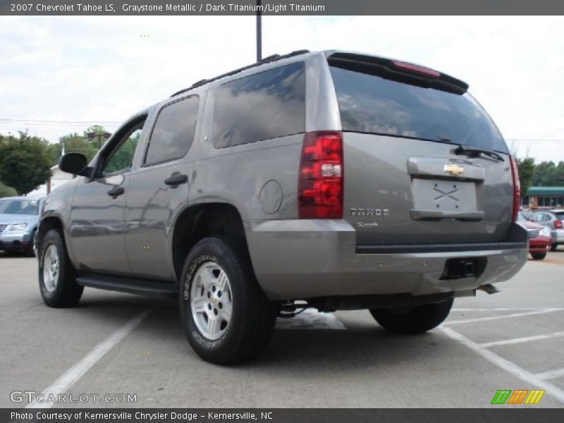 Graystone Metallic / Dark Titanium/Light Titanium 2007 Chevrolet Tahoe LS
