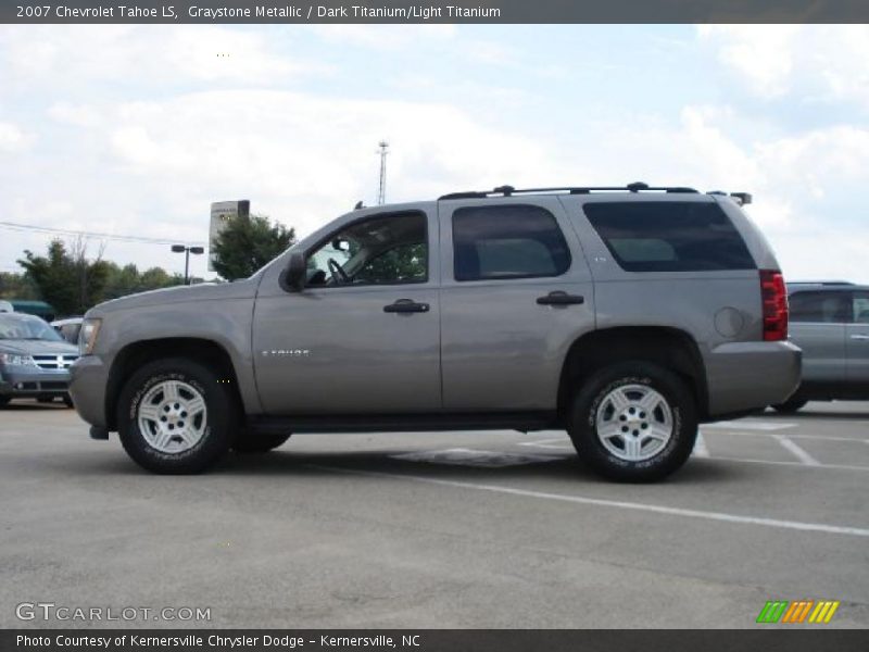 Graystone Metallic / Dark Titanium/Light Titanium 2007 Chevrolet Tahoe LS