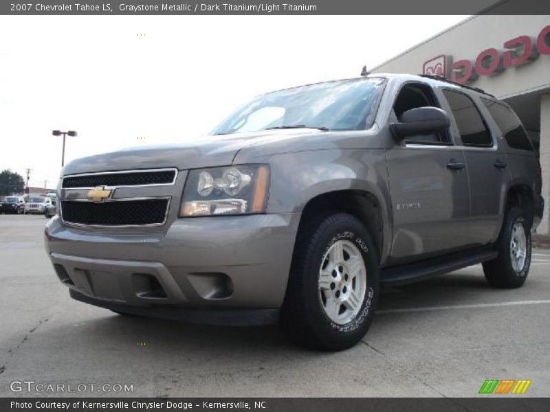Graystone Metallic / Dark Titanium/Light Titanium 2007 Chevrolet Tahoe LS