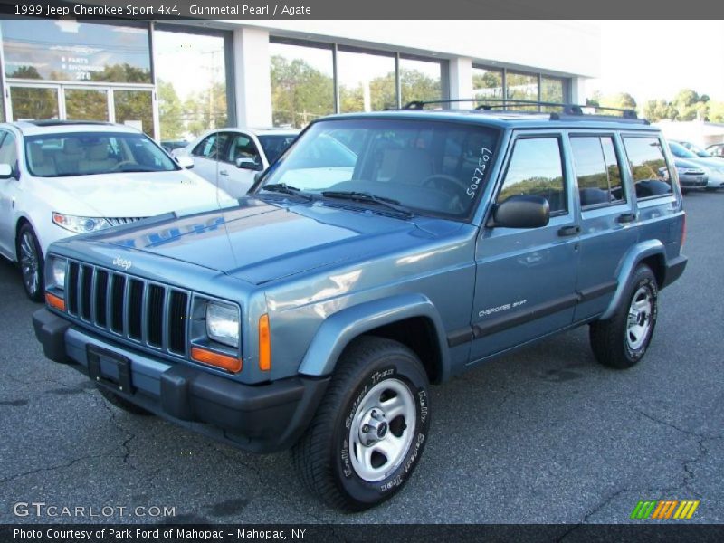 Gunmetal Pearl / Agate 1999 Jeep Cherokee Sport 4x4