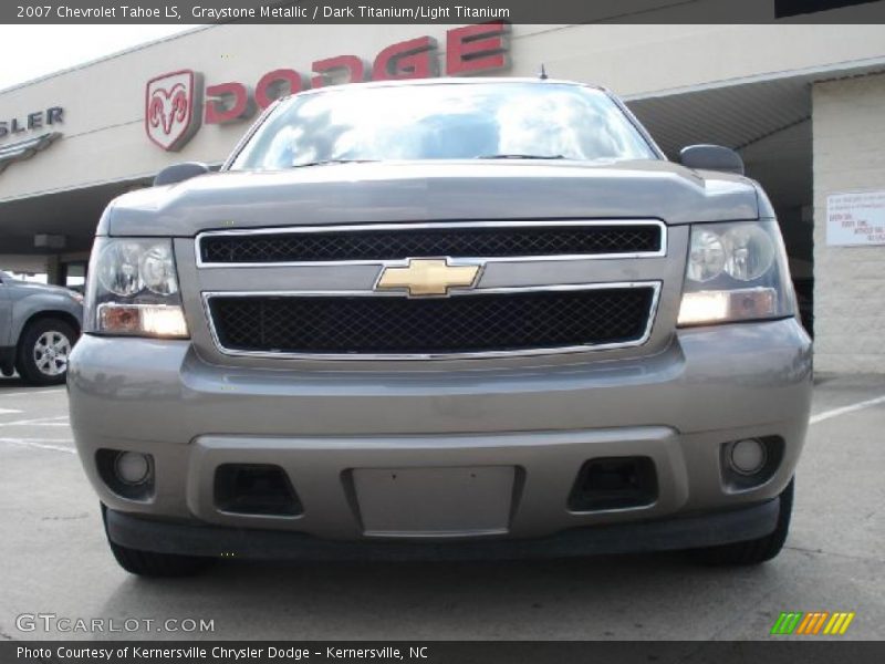 Graystone Metallic / Dark Titanium/Light Titanium 2007 Chevrolet Tahoe LS