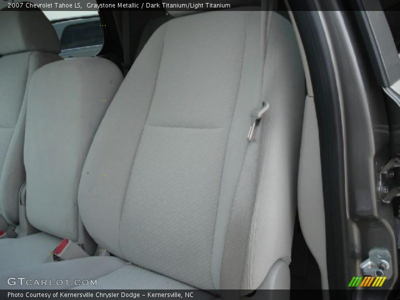 Graystone Metallic / Dark Titanium/Light Titanium 2007 Chevrolet Tahoe LS