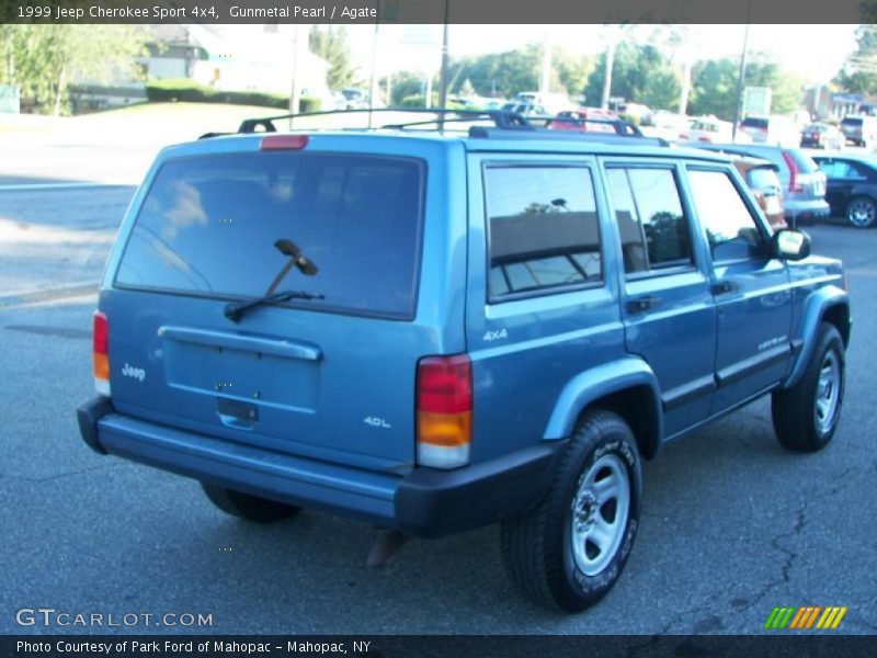 Gunmetal Pearl / Agate 1999 Jeep Cherokee Sport 4x4