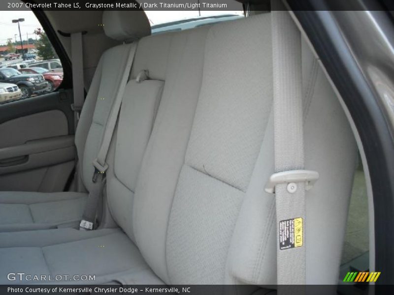 Graystone Metallic / Dark Titanium/Light Titanium 2007 Chevrolet Tahoe LS