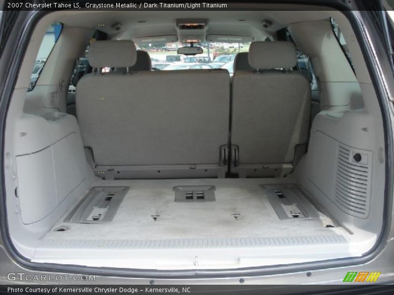 Graystone Metallic / Dark Titanium/Light Titanium 2007 Chevrolet Tahoe LS