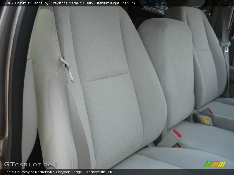 Graystone Metallic / Dark Titanium/Light Titanium 2007 Chevrolet Tahoe LS