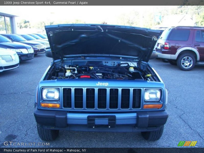 Gunmetal Pearl / Agate 1999 Jeep Cherokee Sport 4x4