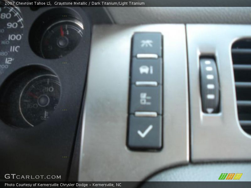 Graystone Metallic / Dark Titanium/Light Titanium 2007 Chevrolet Tahoe LS