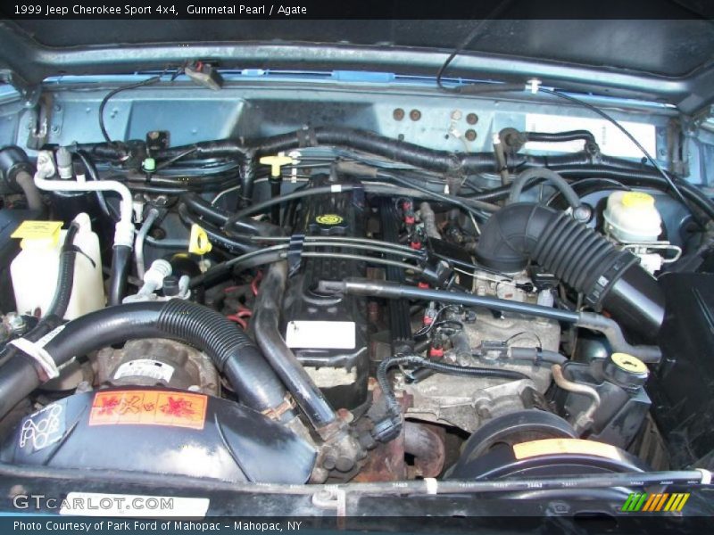 Gunmetal Pearl / Agate 1999 Jeep Cherokee Sport 4x4