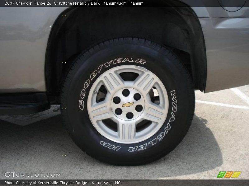 Graystone Metallic / Dark Titanium/Light Titanium 2007 Chevrolet Tahoe LS