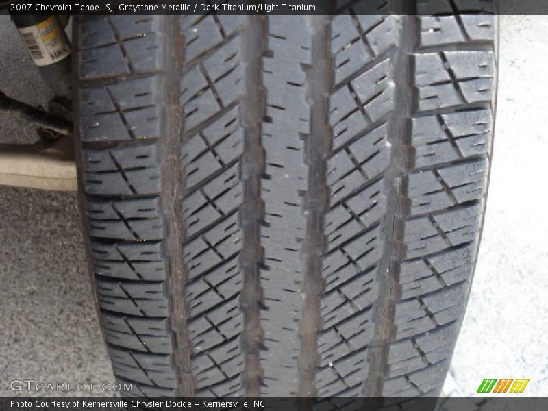 Graystone Metallic / Dark Titanium/Light Titanium 2007 Chevrolet Tahoe LS
