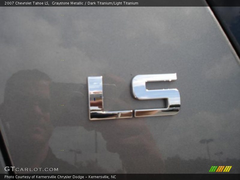 Graystone Metallic / Dark Titanium/Light Titanium 2007 Chevrolet Tahoe LS