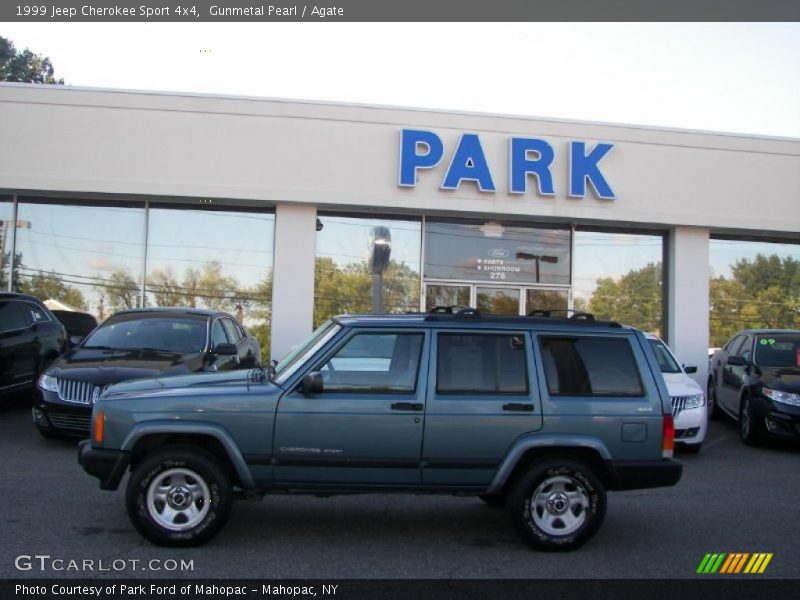Gunmetal Pearl / Agate 1999 Jeep Cherokee Sport 4x4