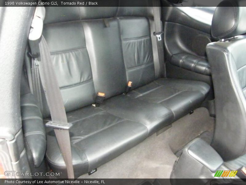 Tornado Red / Black 1998 Volkswagen Cabrio GLS
