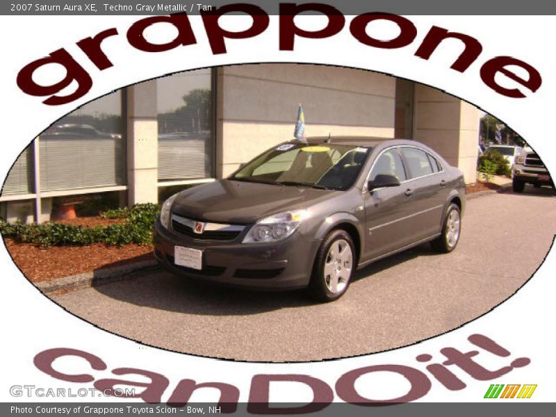 Techno Gray Metallic / Tan 2007 Saturn Aura XE