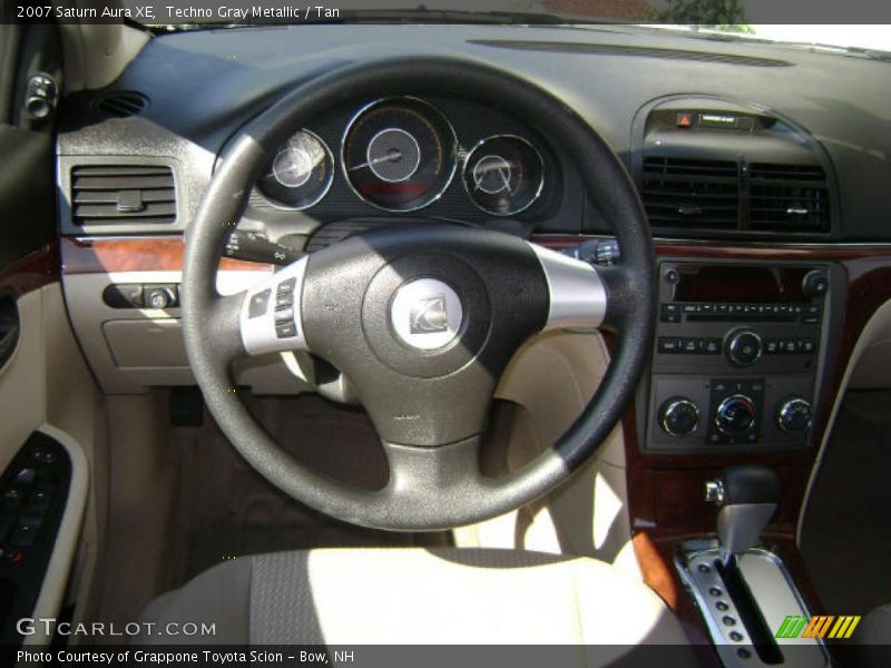 Techno Gray Metallic / Tan 2007 Saturn Aura XE