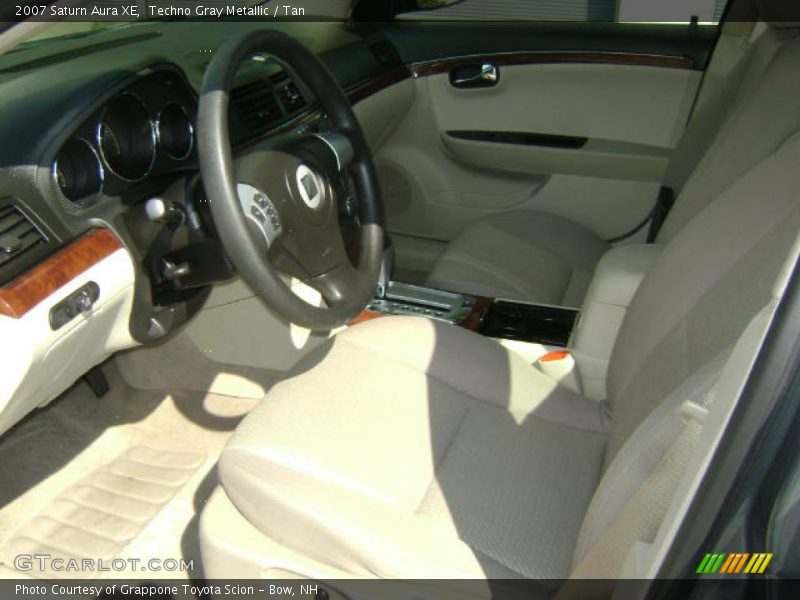 Techno Gray Metallic / Tan 2007 Saturn Aura XE
