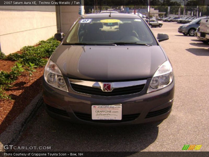 Techno Gray Metallic / Tan 2007 Saturn Aura XE
