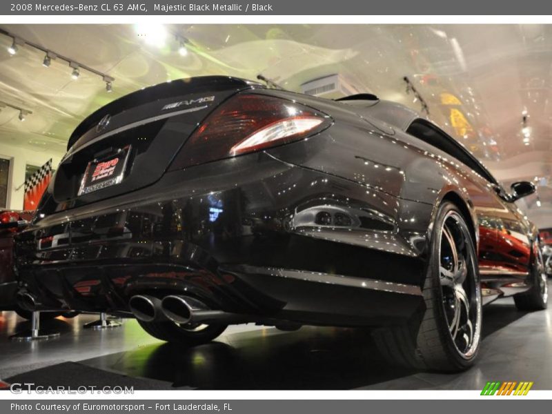Majestic Black Metallic / Black 2008 Mercedes-Benz CL 63 AMG