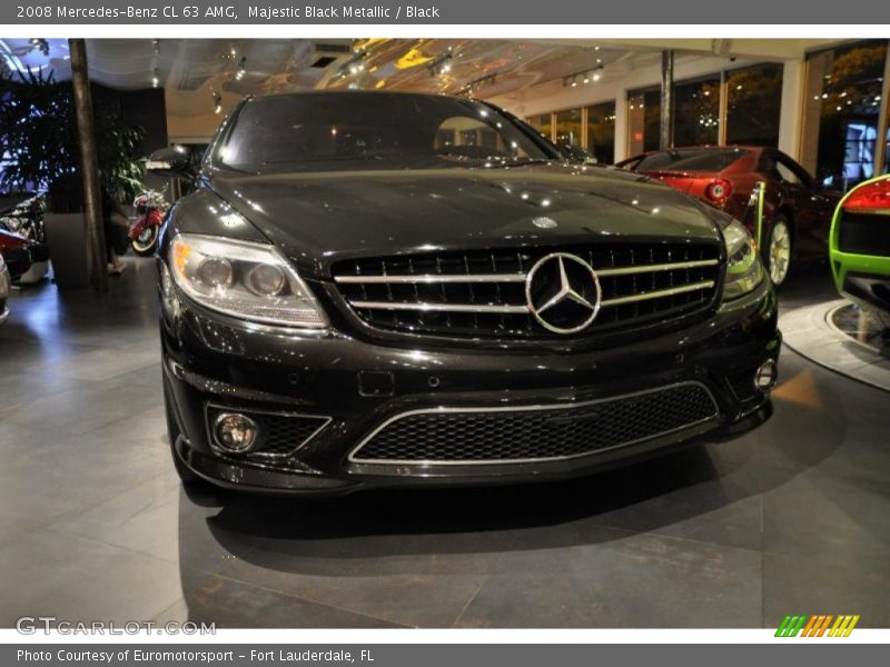 Majestic Black Metallic / Black 2008 Mercedes-Benz CL 63 AMG