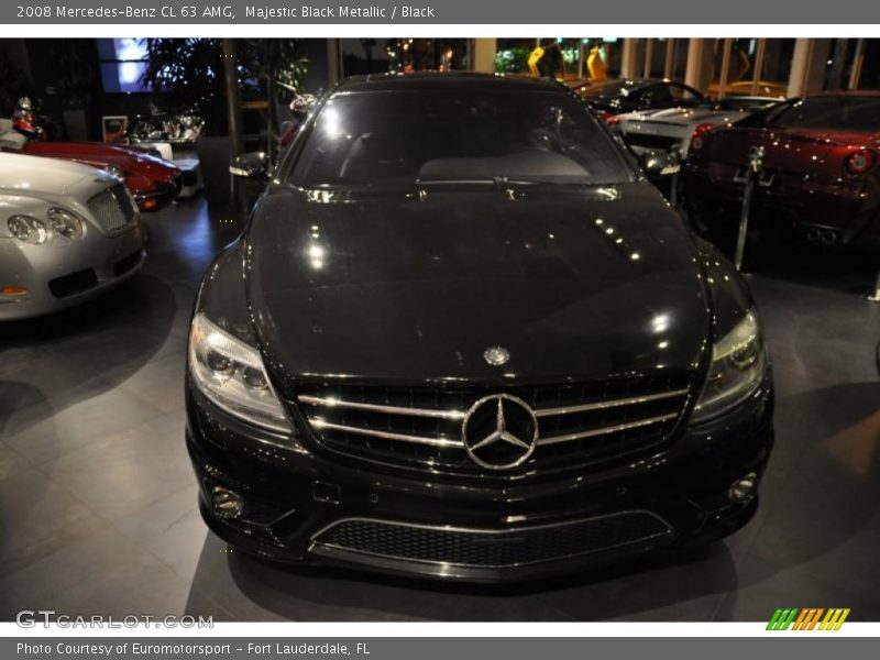 Majestic Black Metallic / Black 2008 Mercedes-Benz CL 63 AMG