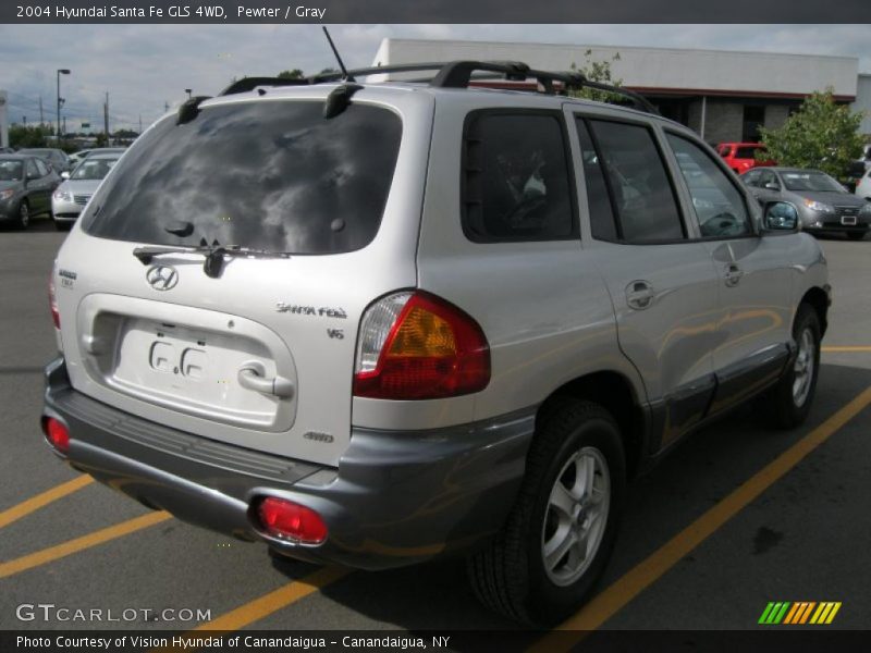 Pewter / Gray 2004 Hyundai Santa Fe GLS 4WD