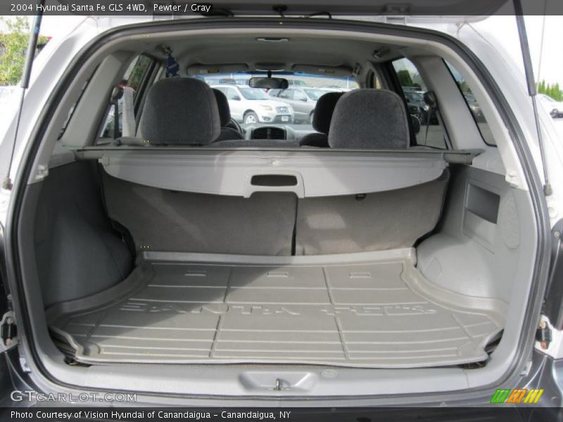 Pewter / Gray 2004 Hyundai Santa Fe GLS 4WD
