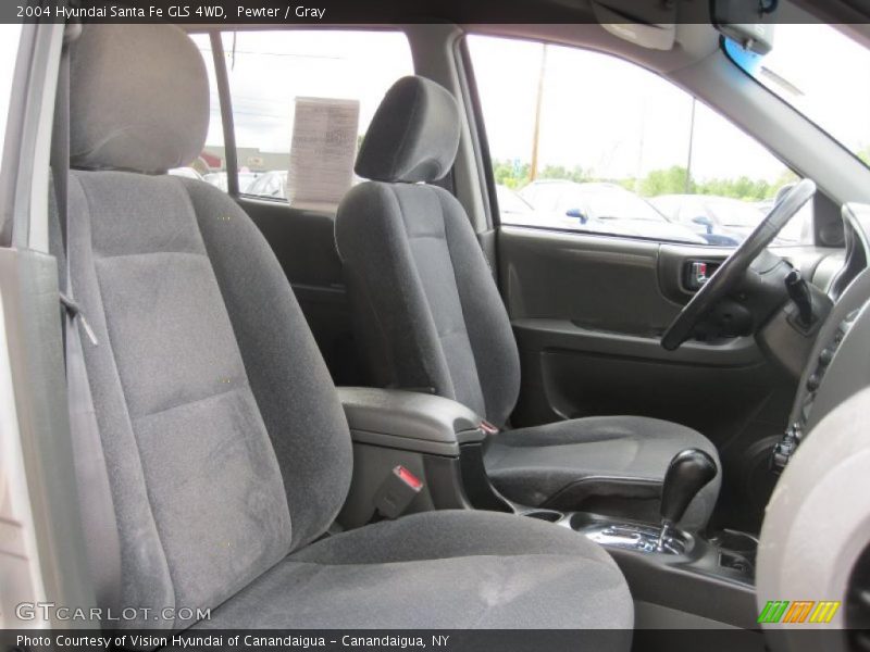 Pewter / Gray 2004 Hyundai Santa Fe GLS 4WD