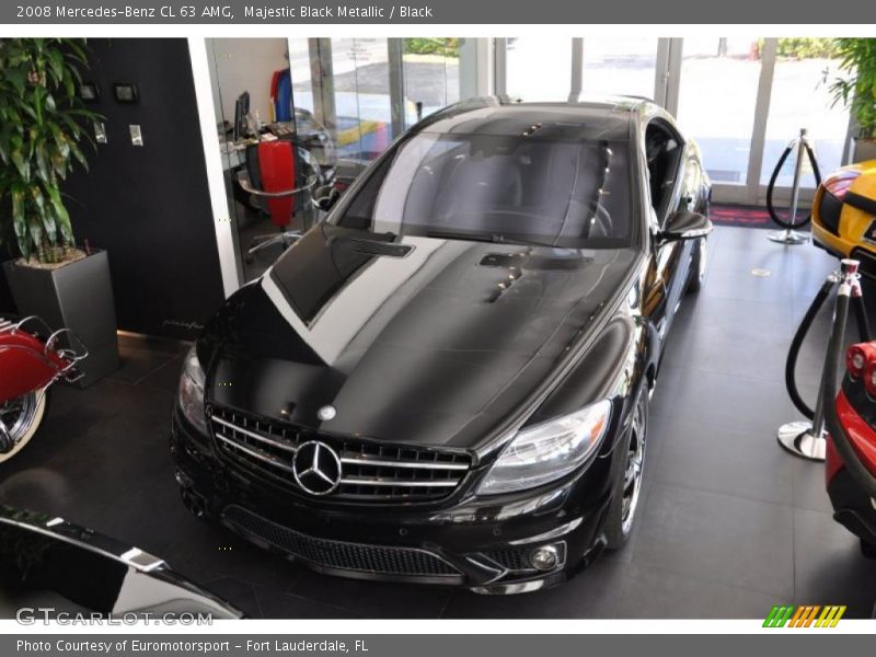 Majestic Black Metallic / Black 2008 Mercedes-Benz CL 63 AMG